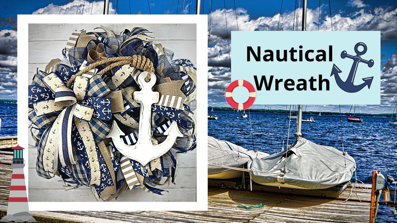 How to Make a Nautical Wreath