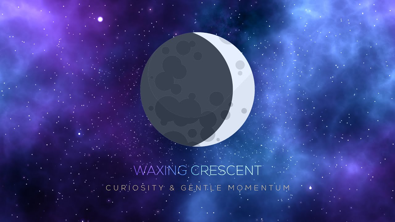 🌒 WAXING CRESCENT: Curiosity & Gentle Momentum | Possibility • Exploration • Subtle Movement