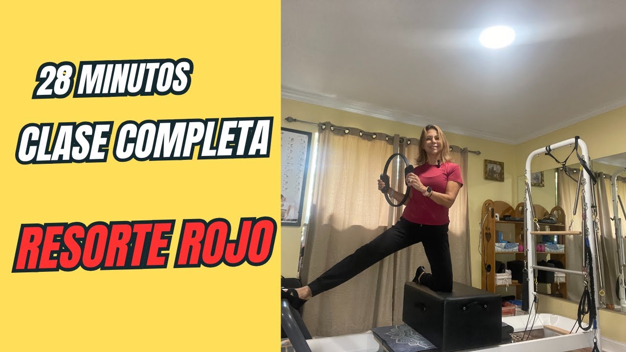 Clase de Pilates Reformer Cuerpo Completo/ Nivel intermadio