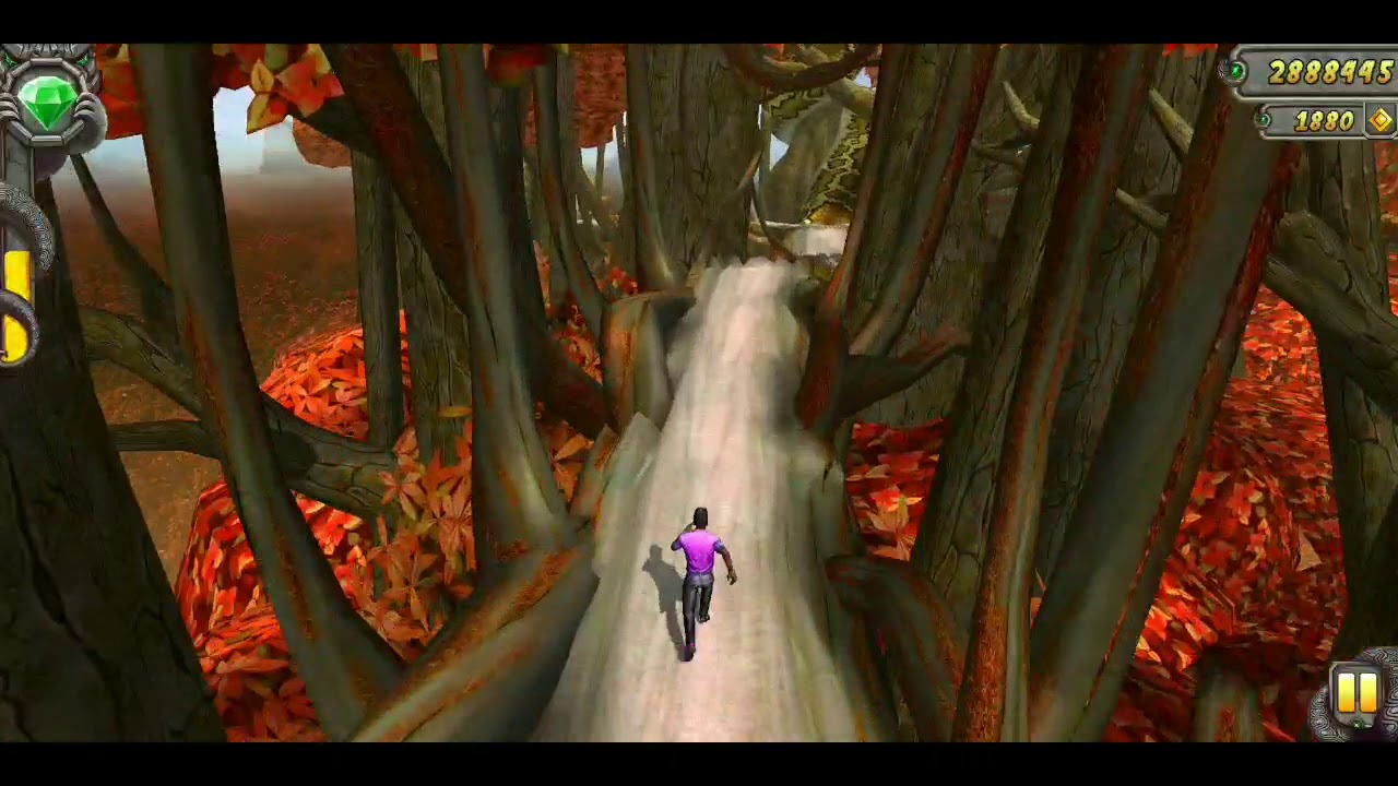 Temple Run 2 ZACK WONDER ROMEO HOLI COINS - JUNGLE FALL MAP