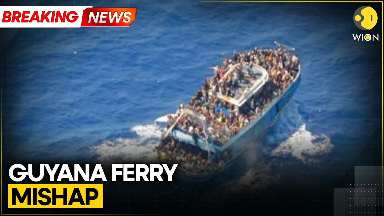 BREAKING: Ferry With 116 People Onboard Capsizes Off Guyana Coast | WION