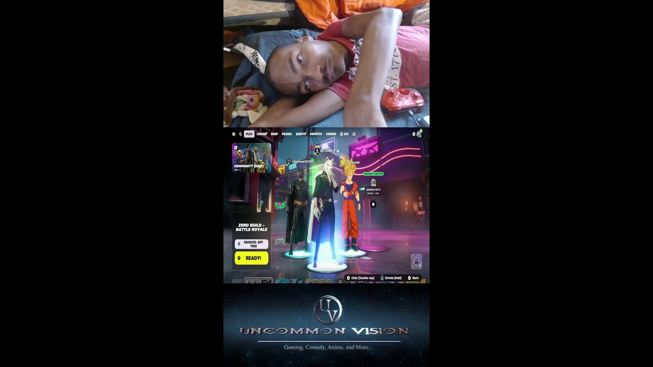 Disabled Gamer Gettin' Ws on Fortnite