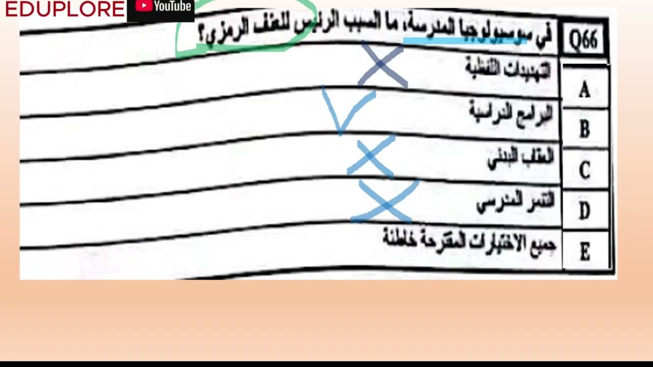 تصحيح علوم التربية 2025 سلك الثانوي – دورة نونبر مع الأدلة الرسمية ومنهجية الإجابة النموذجية