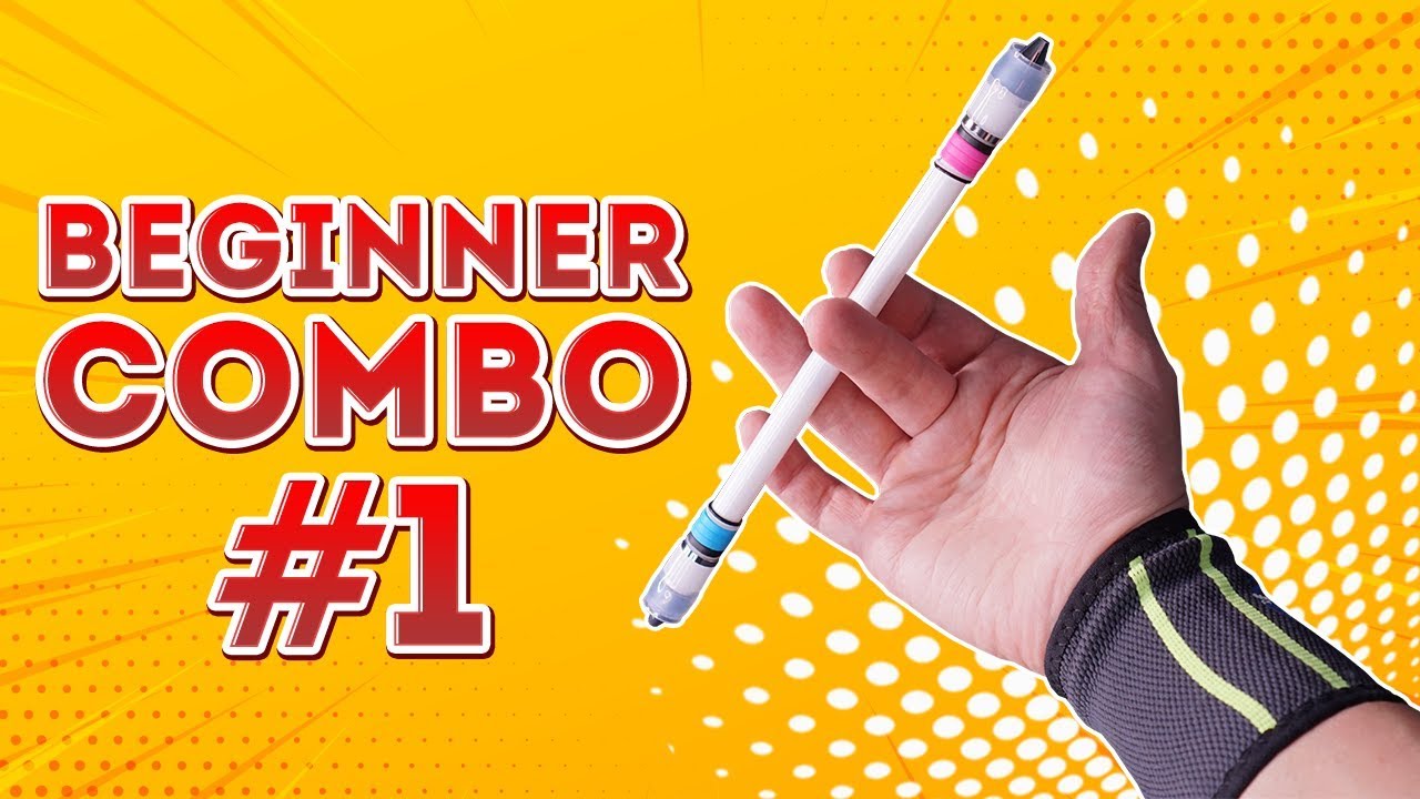 Beginner Combo #1. Pen Spinning Tutorial