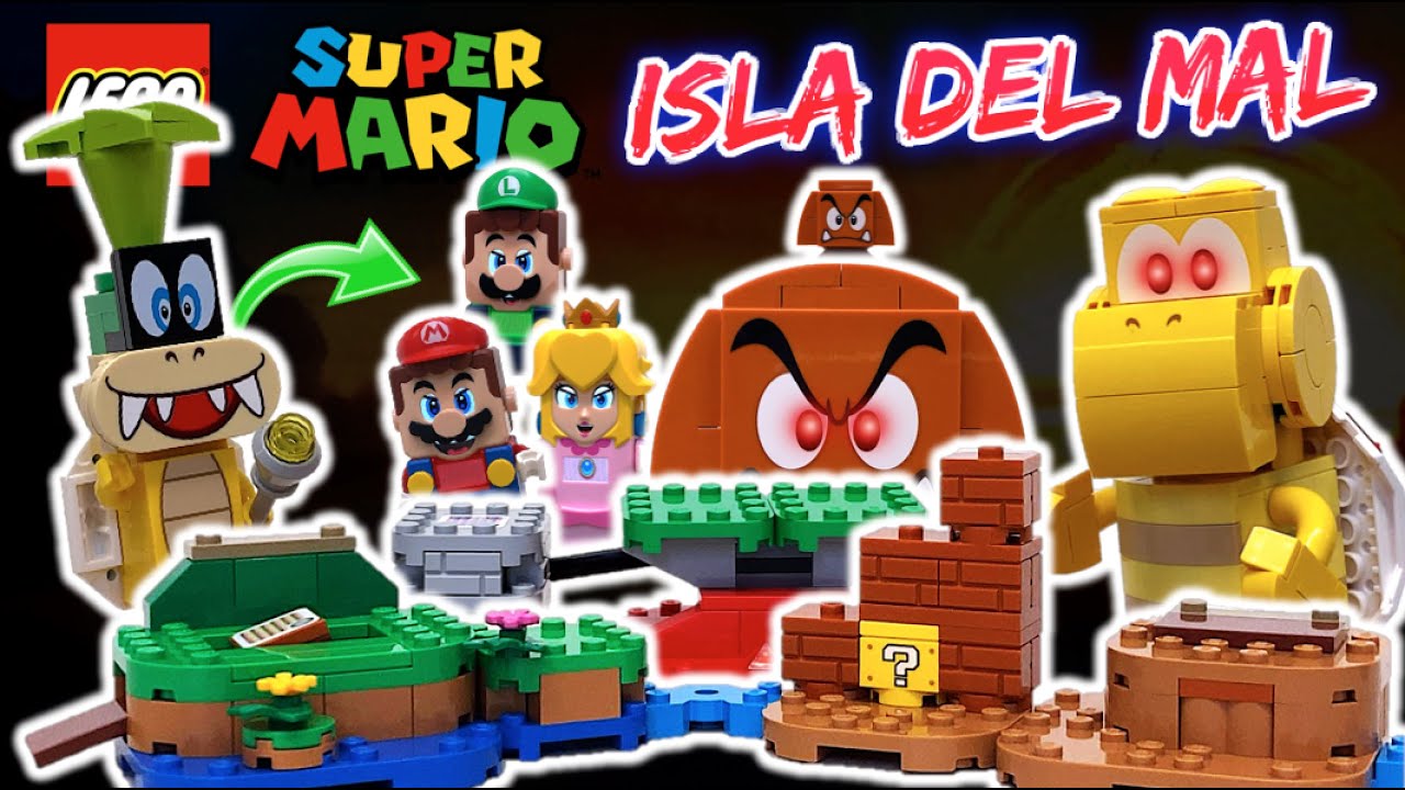 LEGO SUPER MARIO - LA GRAN ISLA del MAL (2022) | Set de Expansión - TOY SHOTS
