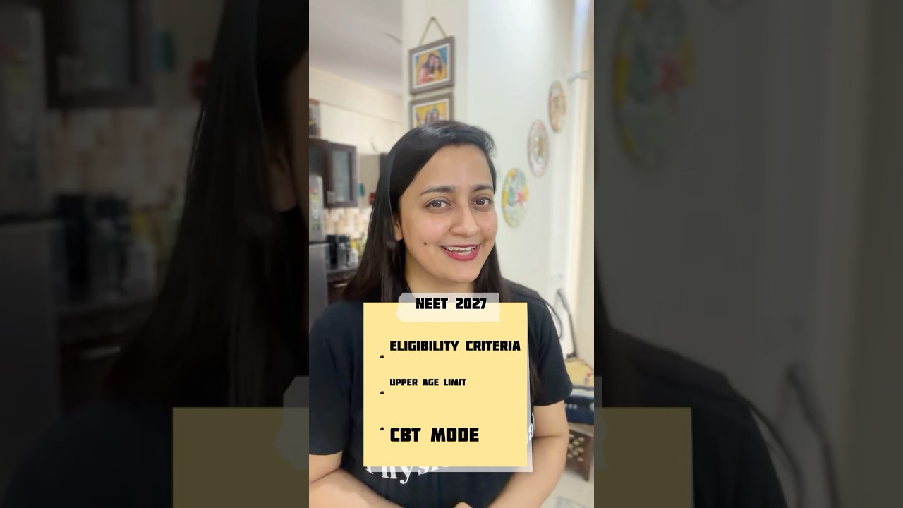 NEET 2027 ELIGIBILITY Changed?Age,Qualification and Attempts