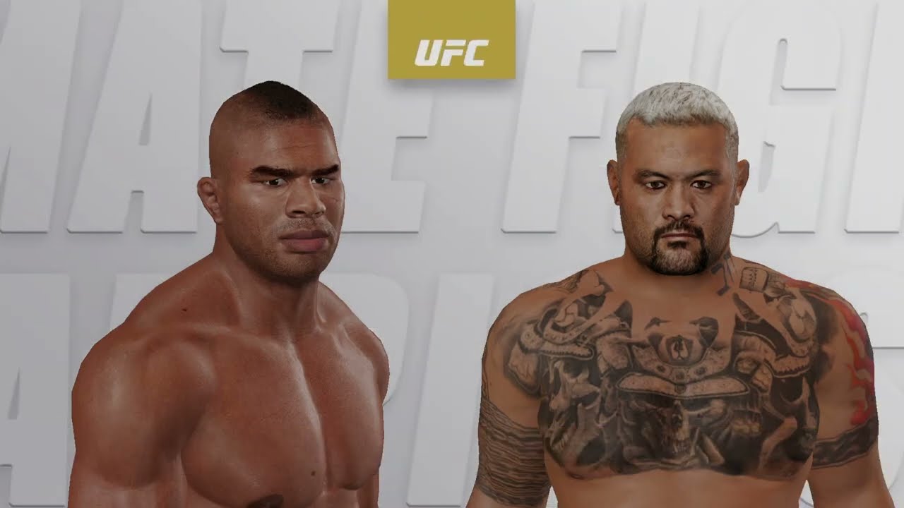 Alistair Overeem vs Mark Hunt en UFC Undisputed Forever.