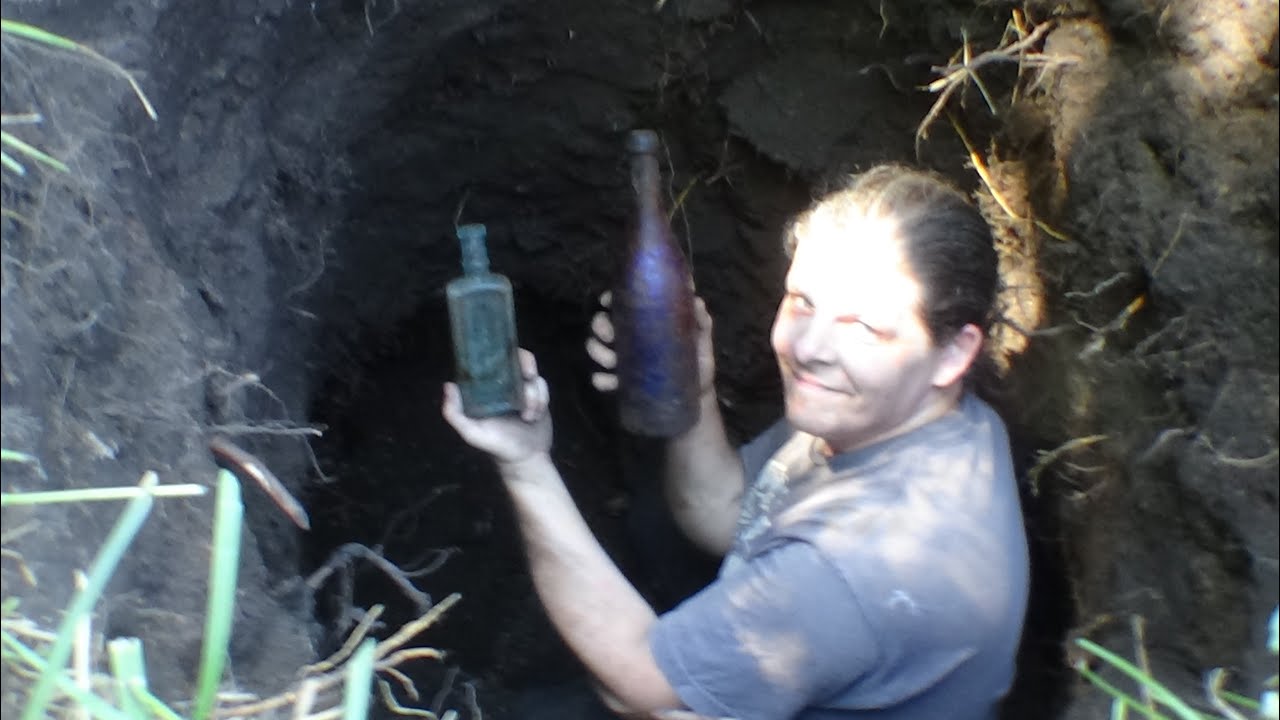 Pontil Paul & Digger Dad Dig $1000 Jar in 1880s Privy