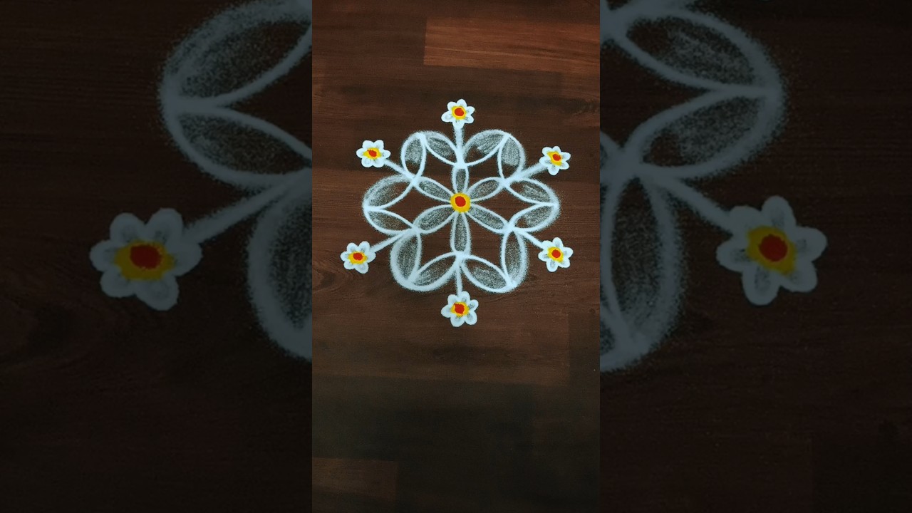 Sravana Masam Special Rangoli designs 2025 🌺🪔 #rangoli #festivalrangoli #sravanamasam #shorts