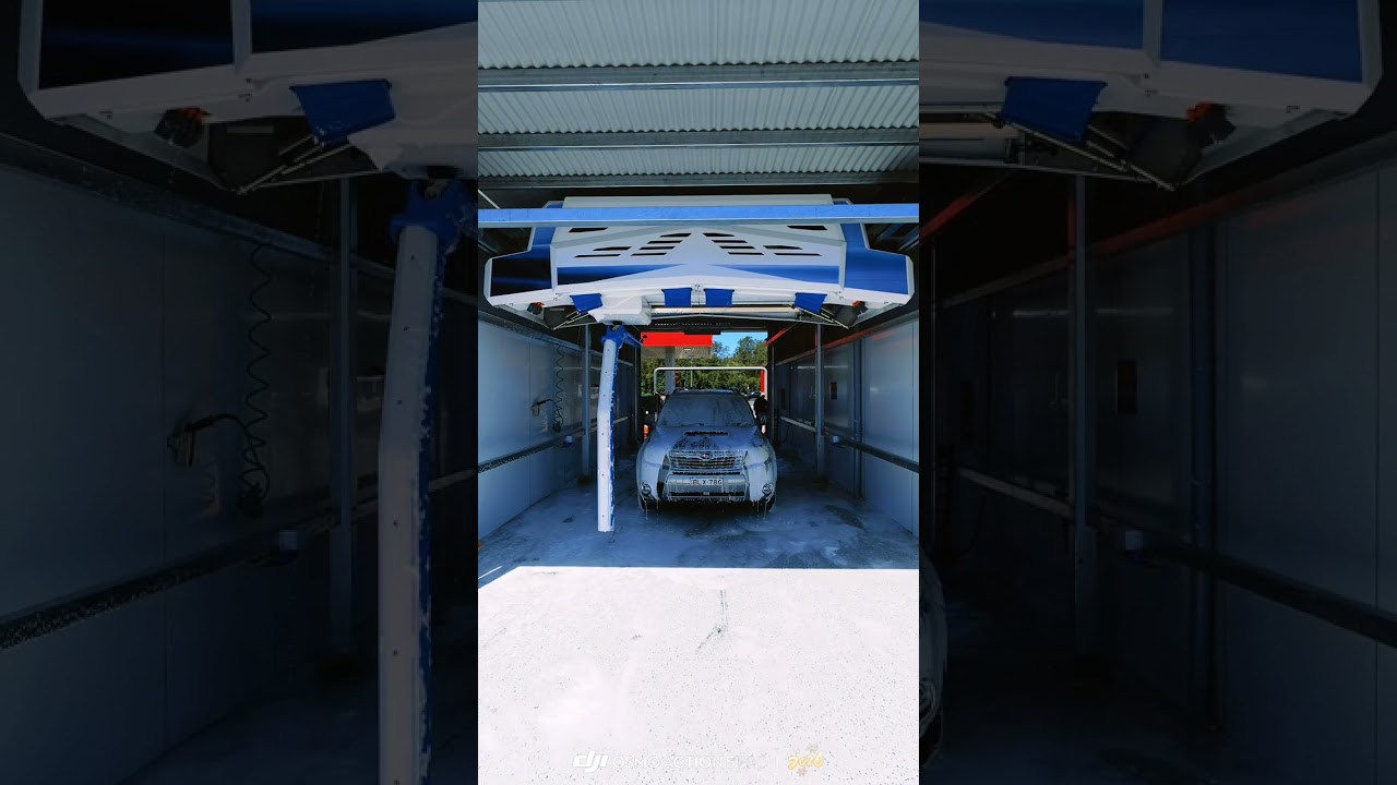 Complete car wash process !! Leisuwash 380 running in Sydney, Australia !! 