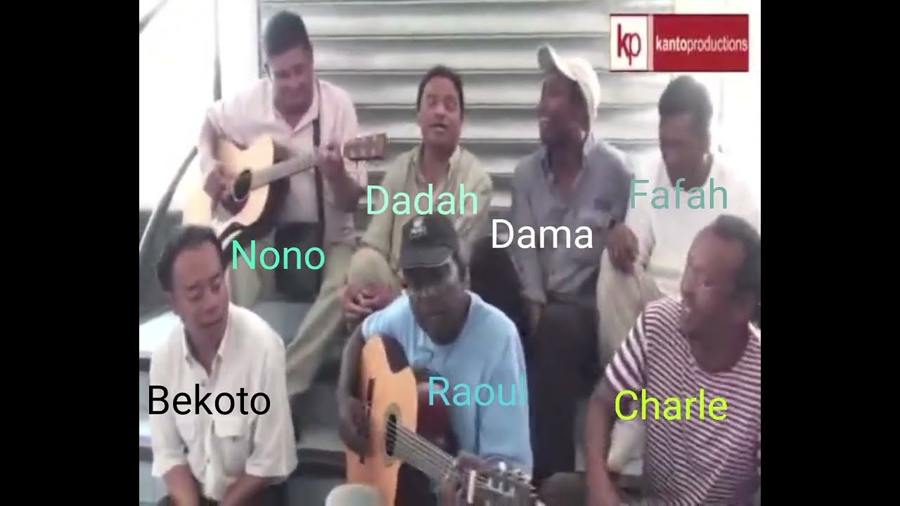 Mahaleo rehearsing Any Ambanivohitra for their concert at the La Cigale Theatre in Paris • 6/6/2009