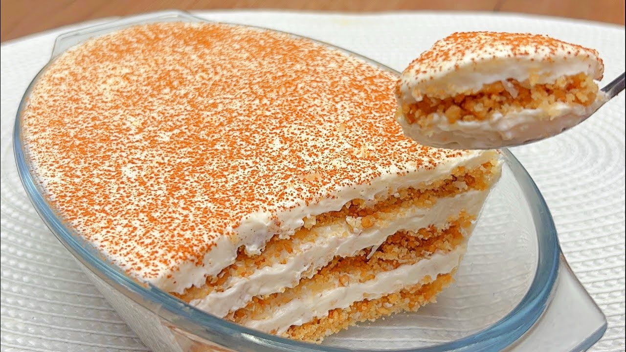 Самый вкусный домашний десерт за 15 минут, который тает во рту! Рецепт без выпечки!