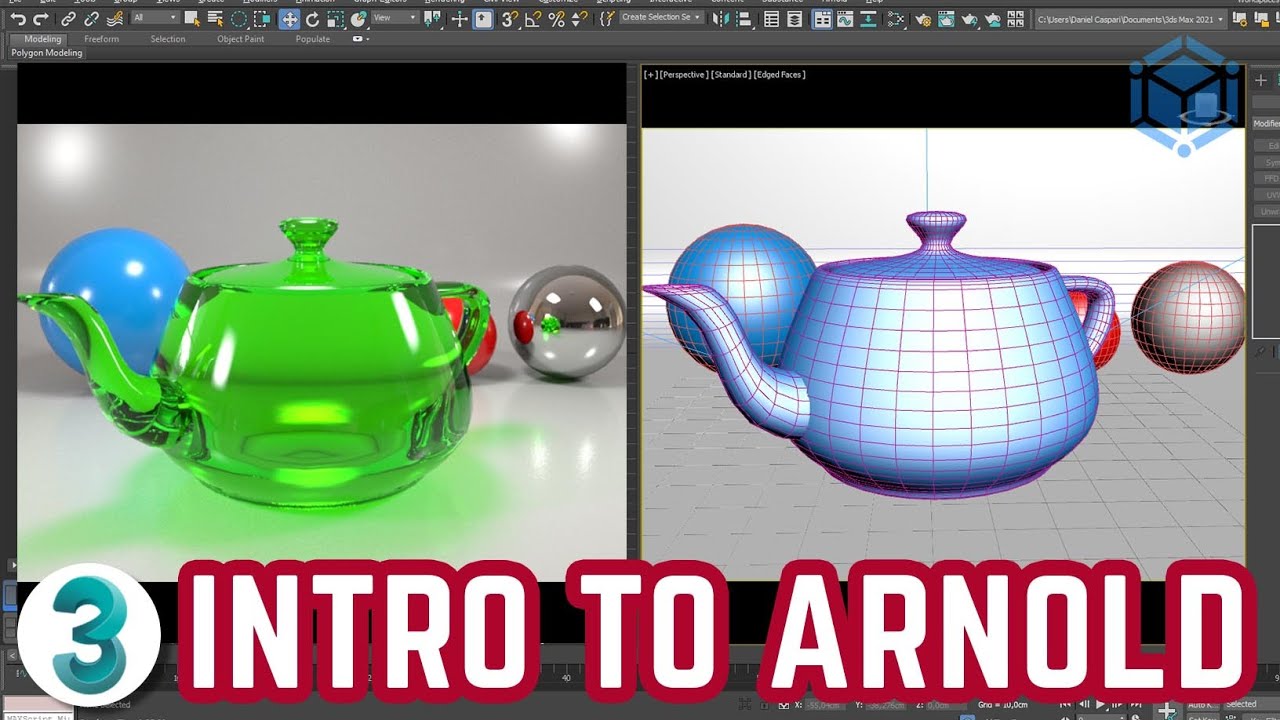 Introdução ao renderizador Arnold Render do Autodesk 3ds Max