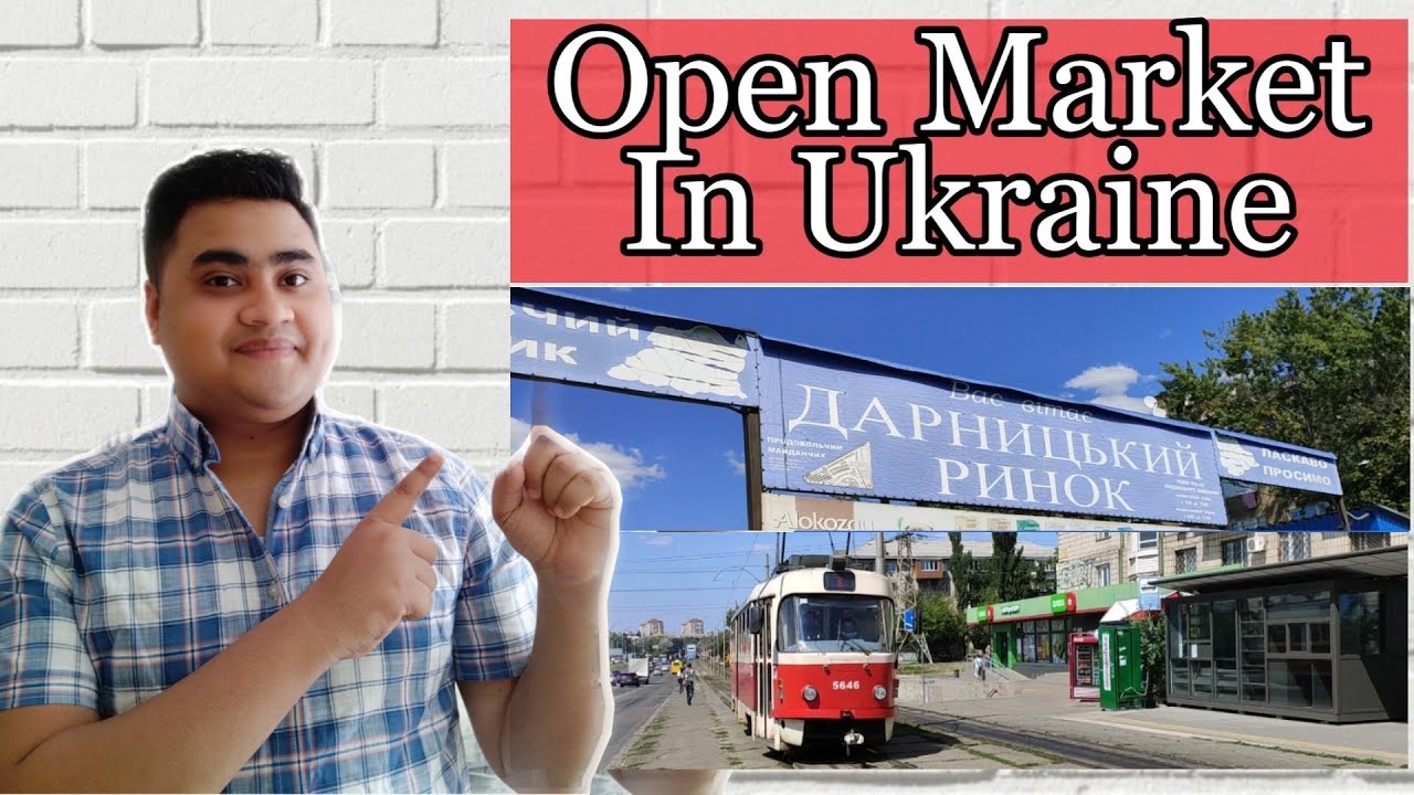 Open Market In Ukraine || Ukrainian Farmer Market || MISSIONMBBS ||
