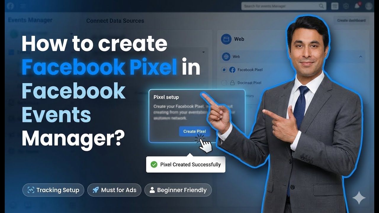 How to create Facebook Pixel in Facebook Events Manager?