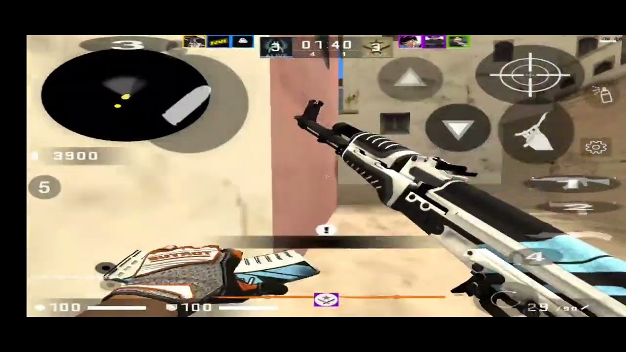 #part2 CSMIX V8 Mirage 2nd Half Competitive K/D 9-9 With Players 3v3 Private Match