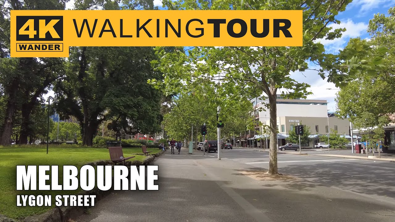 Lygon Street Walking Tour in Melbourne, Australia (4K 60fps)