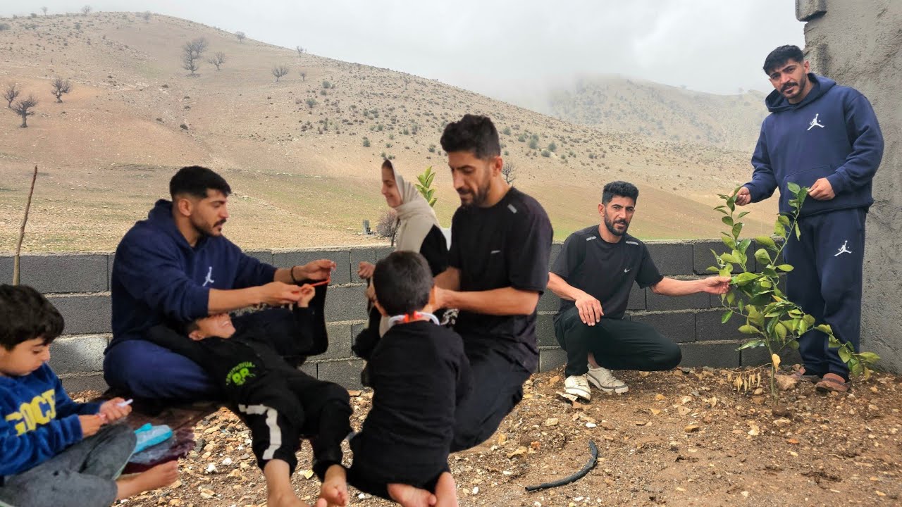 **Heartwarming Reunion: Behnam Returns After Years With Gifts for the Kids!**