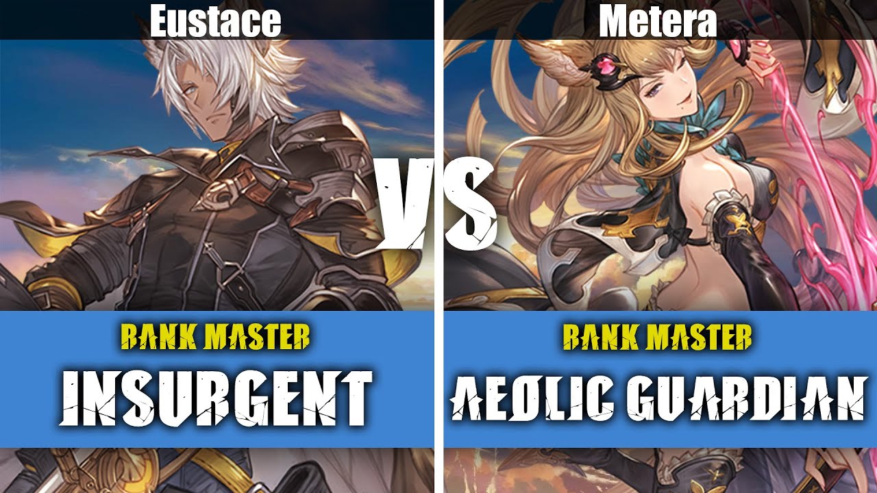 Insurgent (Eustace) Vs Aeolic Guardian (Metera) | Granblue Fantasy Versus: Rising High Level