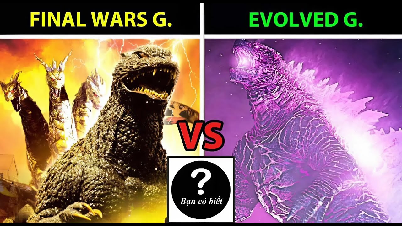 SC Evolved Godzilla vs Heavenly Godzilla, con nào sẽ thắng 190 - Bạn Có Biết?