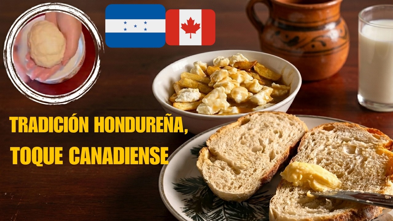 De Leche Fresca a Queso en Grano + Mantequilla Casera -¡Poutine en Honduras! #queso #poutine #short