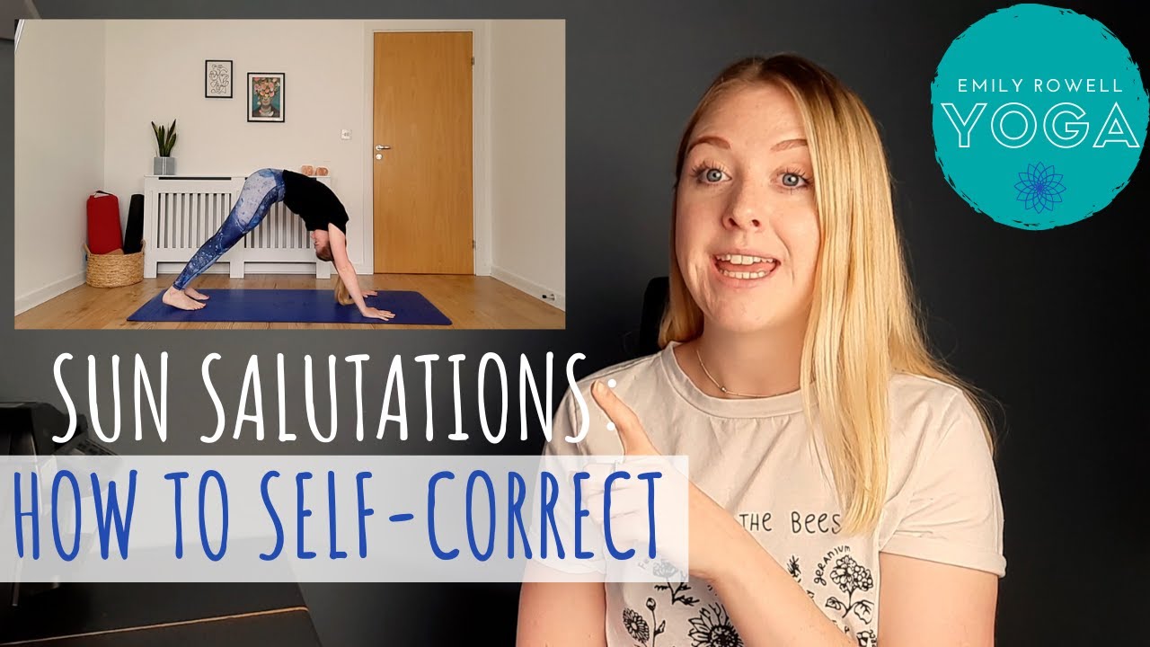 Are you making these 5 mistakes in Sun Salutations? Self-Correct Surya Namaskar | Emily Rowell Yoga