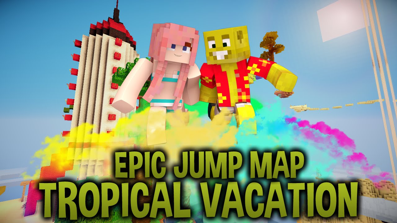 To The Moon  | Epic Jump Map : Tropical Vacation | Ep. 5