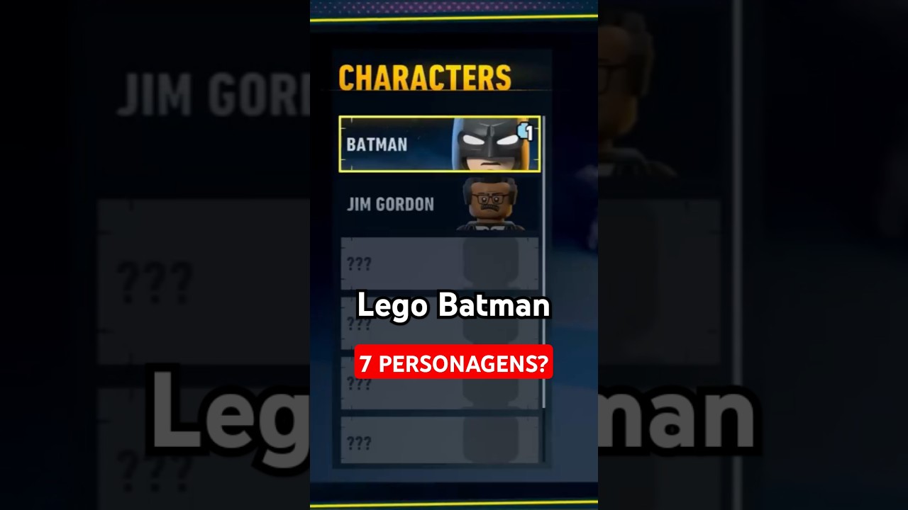 O NOVO Lego Batman tem algo PREOCUPANTE