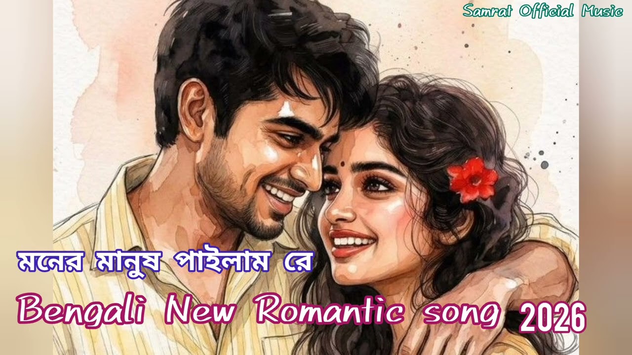 মনের মানুষ পাইলাম রে | New Bengali Romantic Song 2026 | Moner Manush Pailam Re ❤️