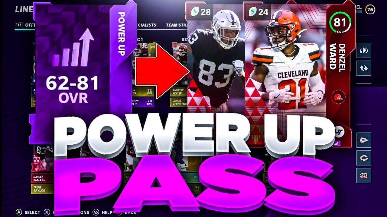BEST CARDS TO USE 62-81 POWER UP PASS ON MADDEN 21 ULTIMATE TEAM!! | POWER UP PASS GUIDE!!