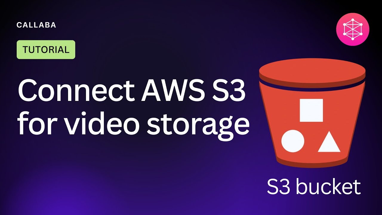 Connect S3 AWS video storage
