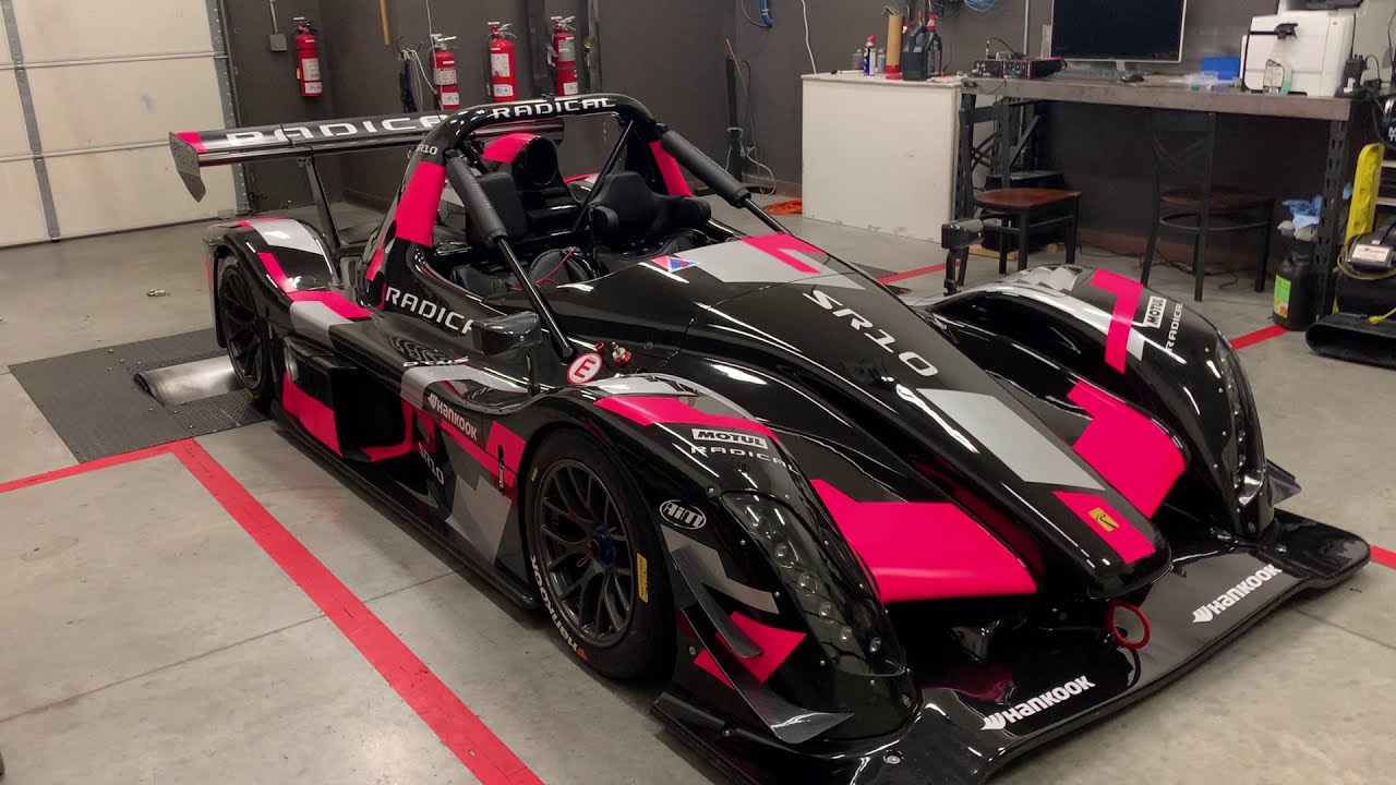 Radical SR10 Start up and walk around