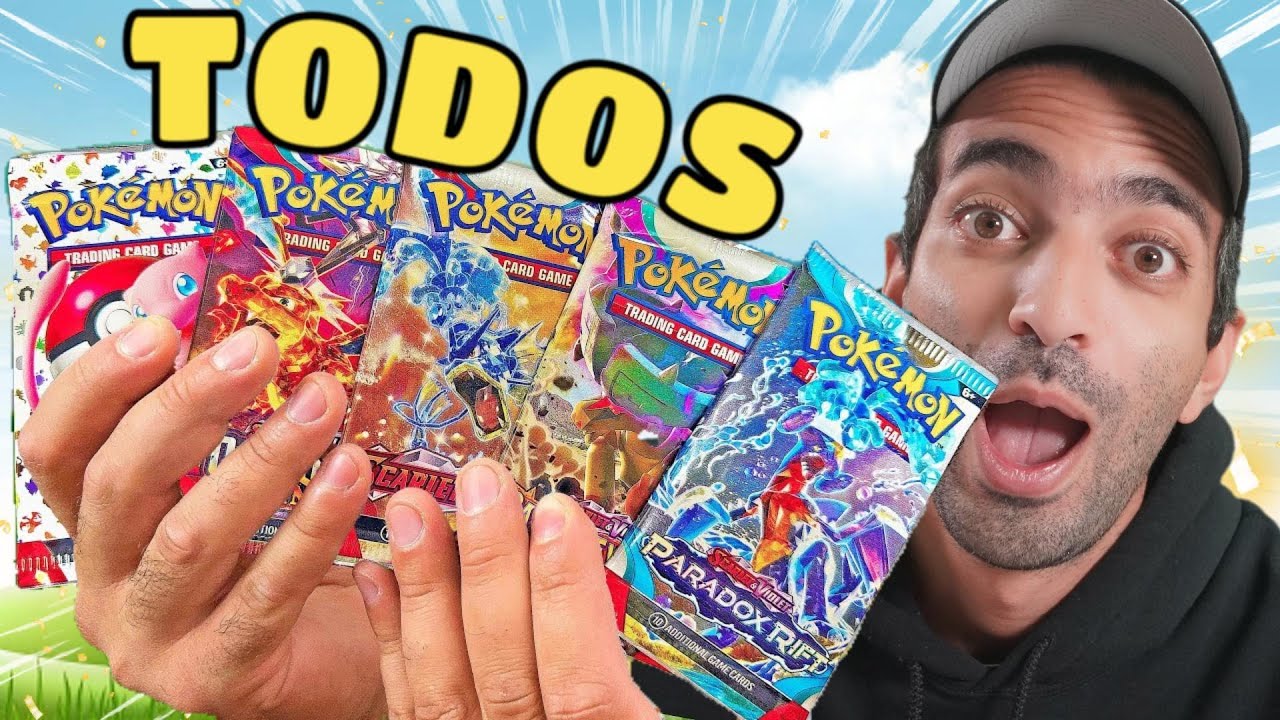 Abrí TODOS los Sobres de Tarjetas Pokémon! (S&V Era)