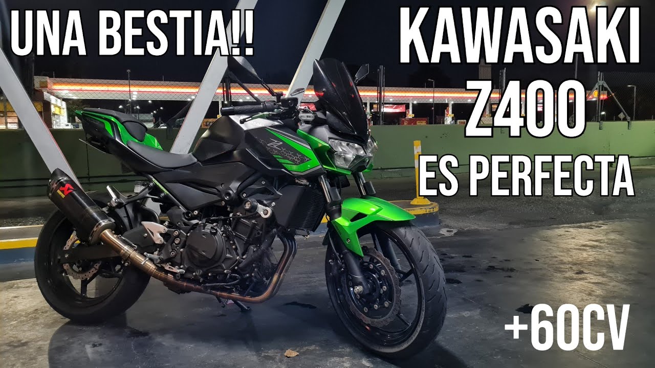 TEST DRIVE KAWASAKI Z400 - ES UNA BESTIA.