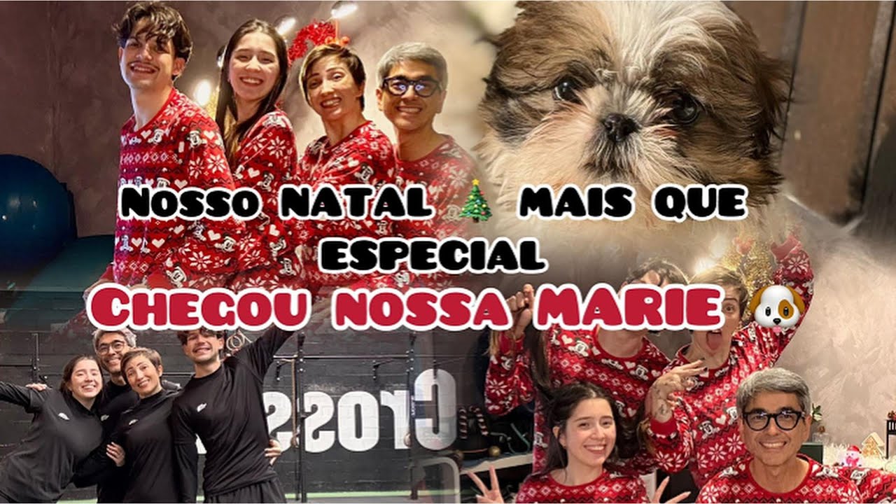 🇫🇷 Nosso NATAL na FRANÇA mais que especial, CHEGOU NOSSA MARIE.