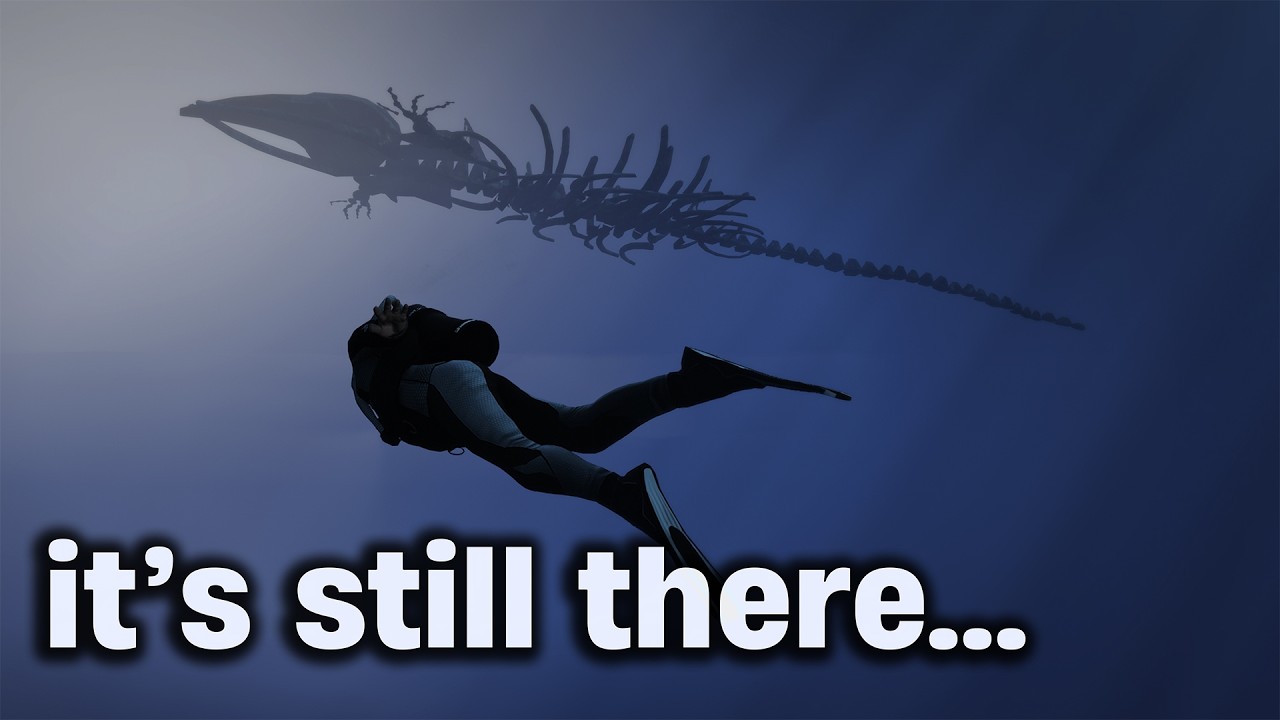 The Floating Skeleton Mystery in GTA 5...