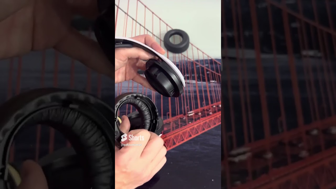 Как поменять амбушюры на наушниках PS5 Pulse 3D