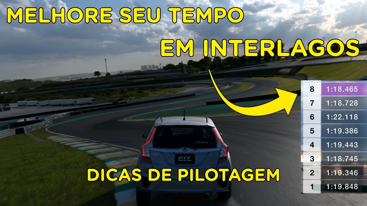 DICAS - SEJA MAIS R&Aacute;PIDO EM INTERLAGOS - Gran Turismo 7 PS5