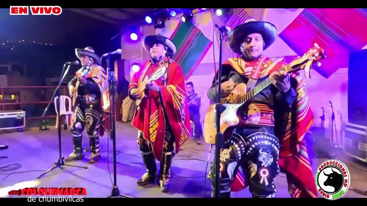 CONJ COLQUEMARCA DE CHUMBIVILCAS -  MIX DE HUAYNOS EN VIVO
