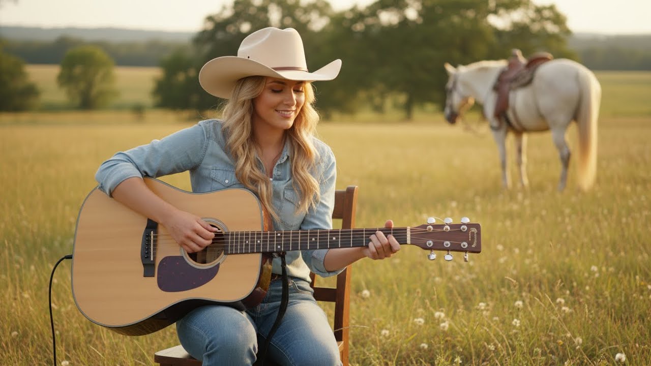 Female Cowboy | Soothing Country Music Mix | The Ultimate Playlist for a Peaceful Country Getaway 🌾💿