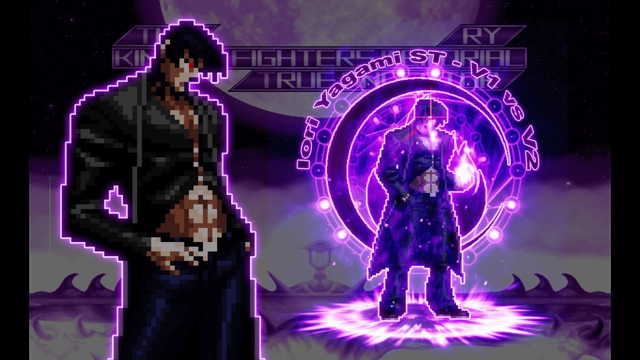 [KOF True Ancestor] Iori Yagami ST - V1 vs V2