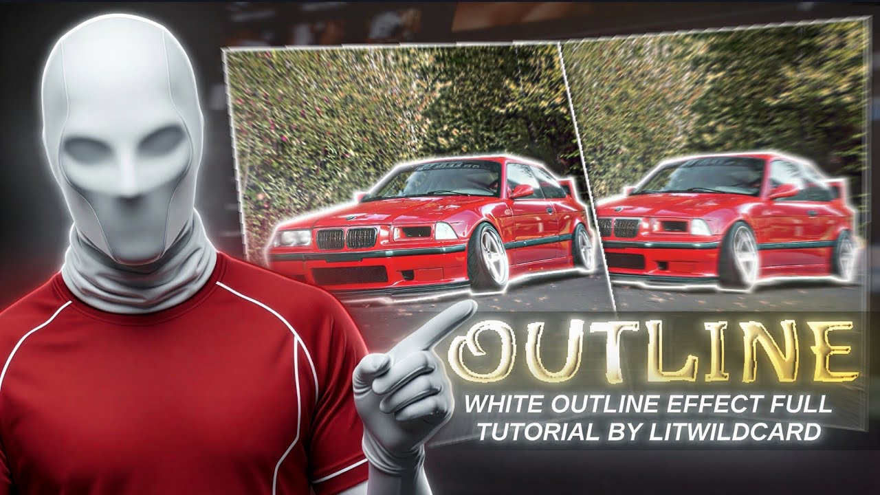 Clean White Outline Effect | Lowkey Tutorial