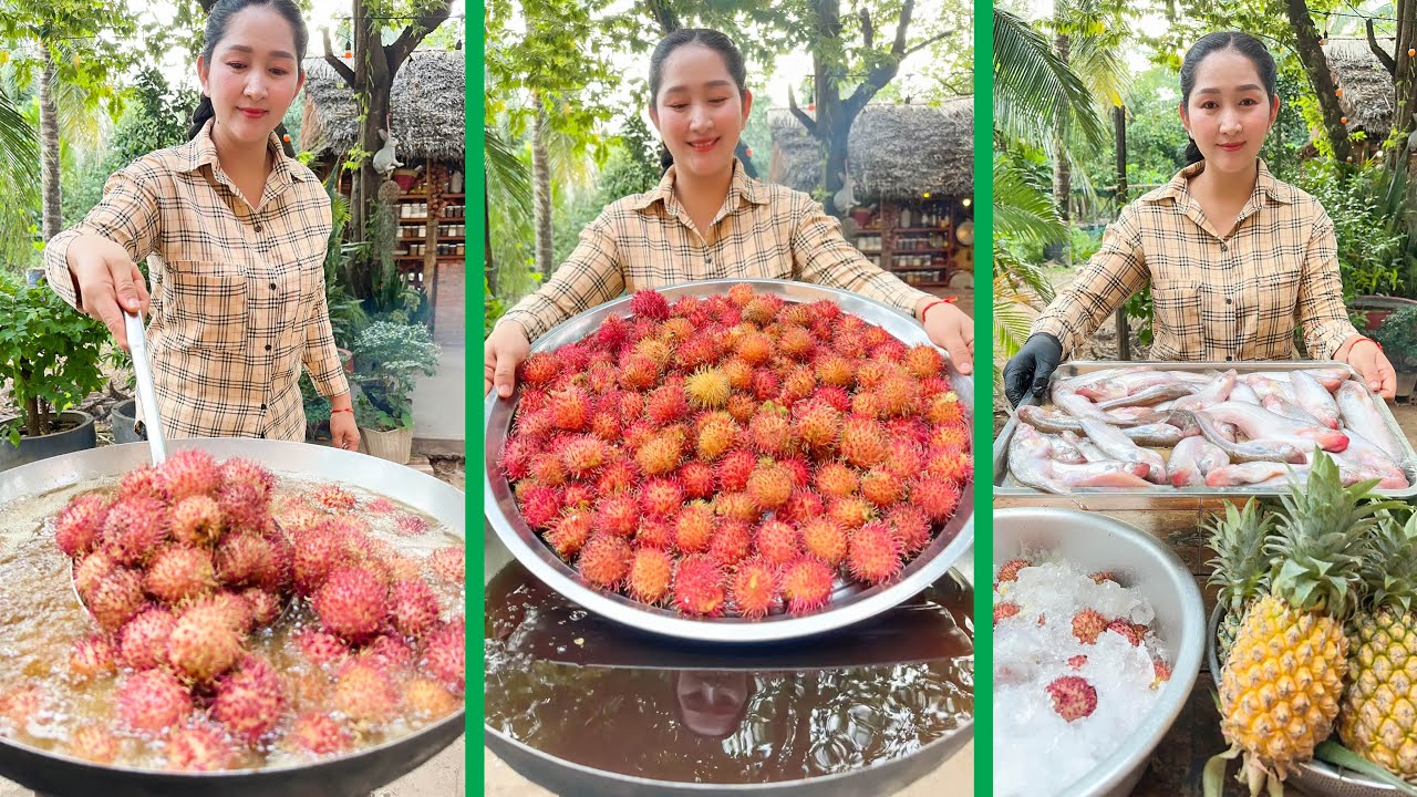 Mommy Chef cooks sour sweet fish stir fry so delicious, 