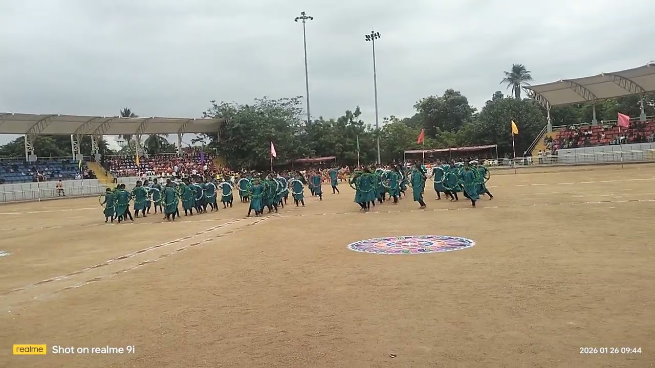 Mary Sargent Girls Hr Sec School, Palayamkottai. Republic Day Dance. 2026
