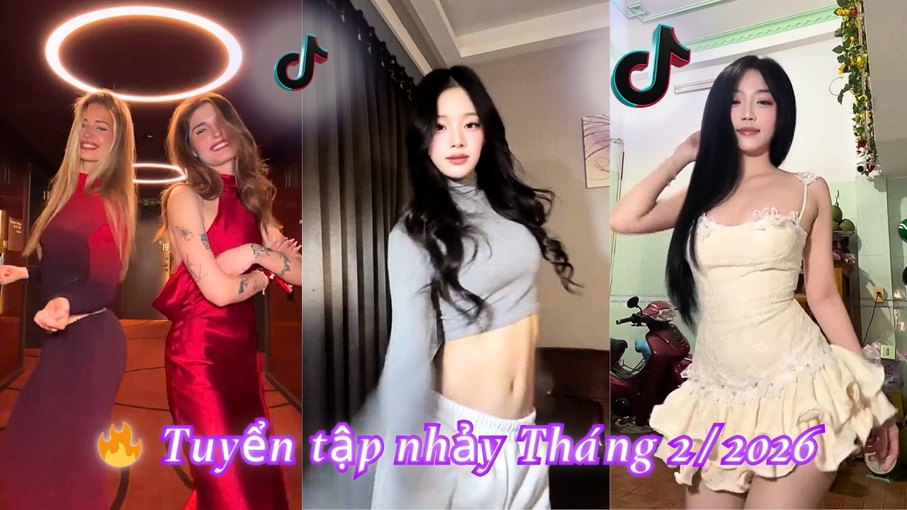 🔥 Top trend nhảy TikTok hot nhất | Tháng 2/2026 | Mashup thử thách viral Phần 6 | RINA