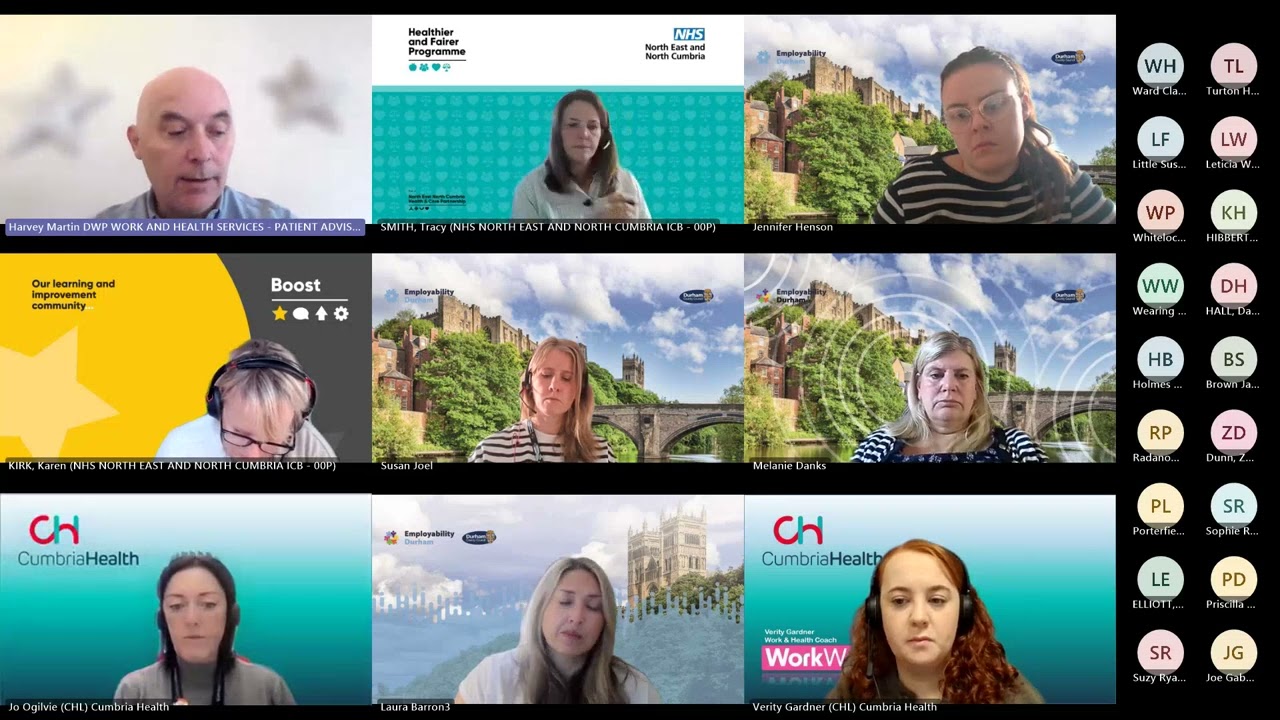 Connect & Learn - Work Well / H&WB Coach / Patient Advisor Service Role Collaboration (Session 2)