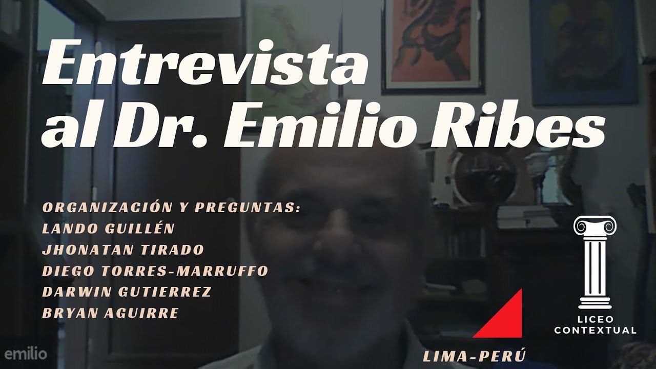 Dr. Emilio Ribes Iñesta: Primera Entrevista