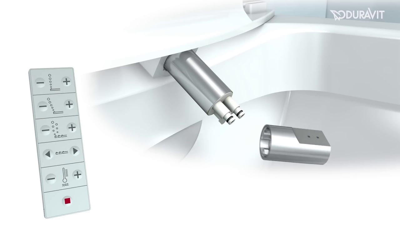 Duravit Sensowash Dusch WC Handhabung und Funktionen  - SHKbadshop