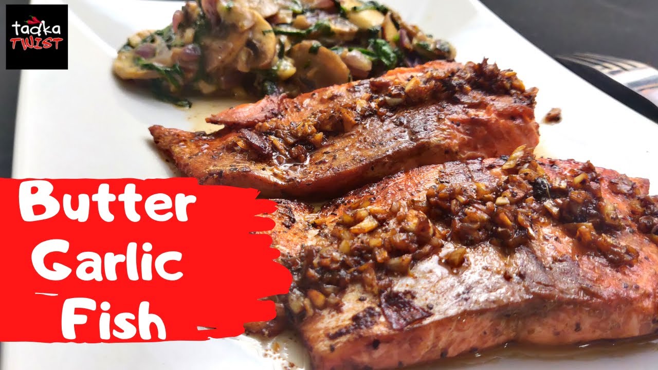 Pan Fried Butter Garlic Salmon | Something Fishy | By KTT