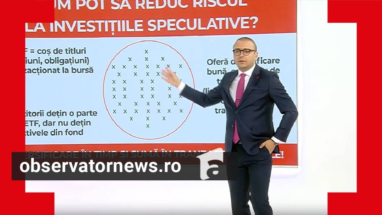 Ce sunt şi cum funcţionează ETF-urile. Iancu Guda: 
